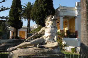 Achilleas Statue in Achilleion